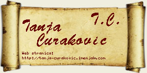 Tanja Curaković vizit kartica